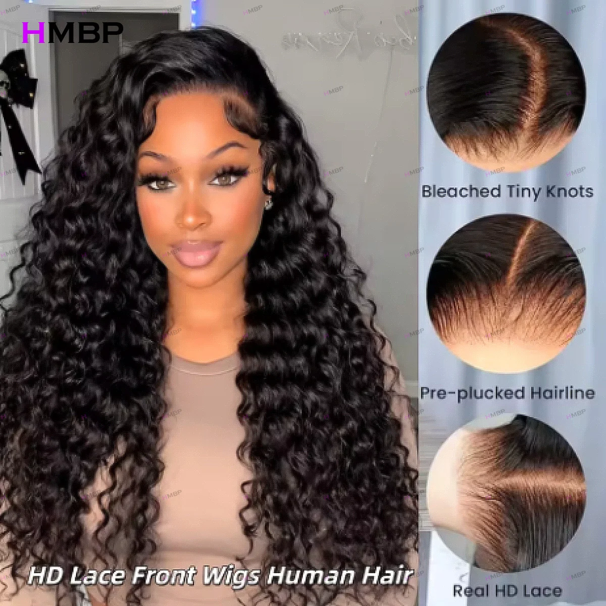 7x7 HD Dantel Ön Peruklu Su Da - Hd Lace Frontal Wig Human Hair Pre Plucked incelemesi ve fiyatı