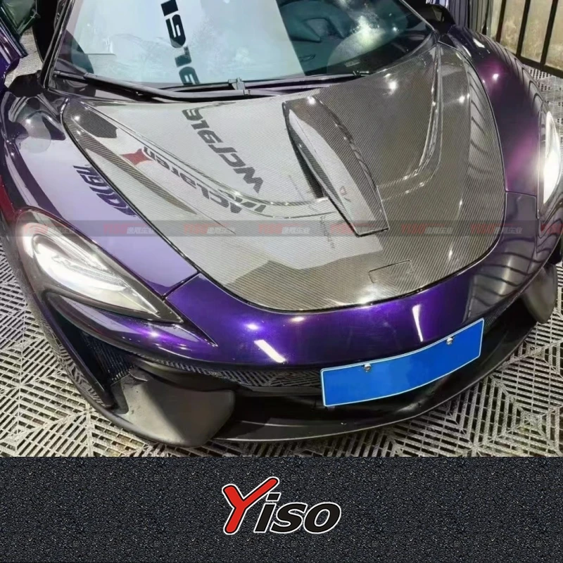 Suitable for the dry carbon fiber Modified encirclement novitec hood and front hood of the 540c 570s 570gt