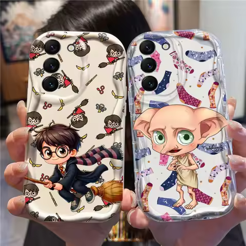 H-Harry P-Potter Popular Art Phone Case For Samsung S25 S24 S23 S22 S21 S20 A04 A05s A05 A06 Ultra Plus FE 5G Wave Oil
