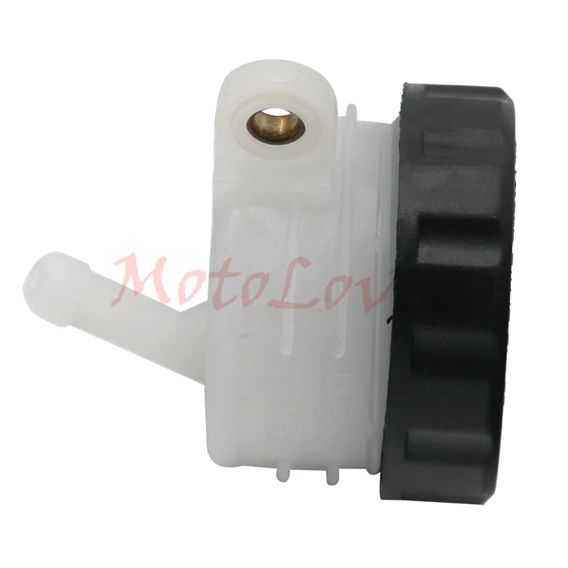 MotoLovee Refit Motorcycle Foot Rear Brake Master Cylinder Tank Oil Cup Fluid Bottle Reservoir