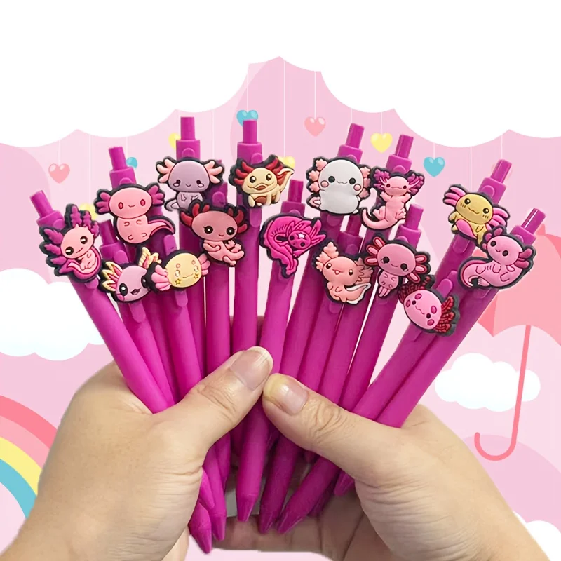 

5/10/15 Interesting Axolotl Themed Pen，Cute pattern，Suitable for party gifts，Classroom Rewards，Bulk，Suitable for colleagues，Team