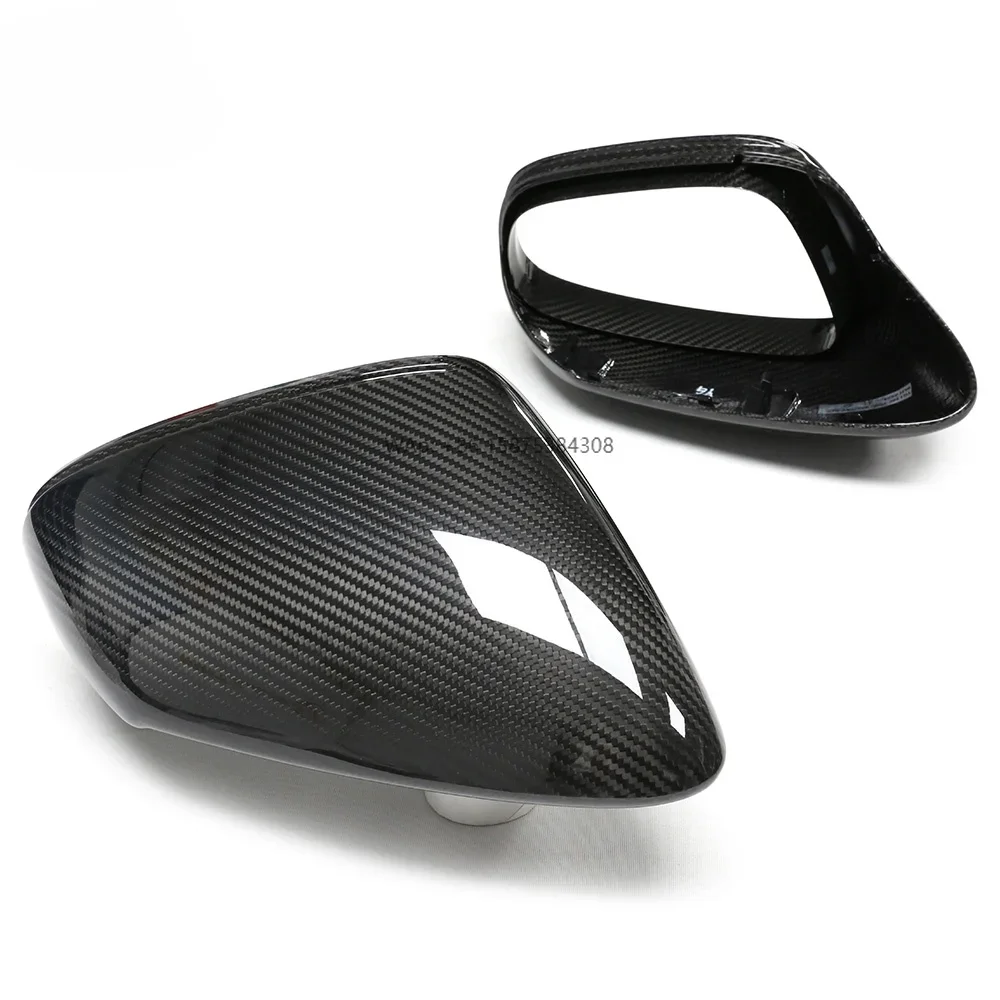 

RHD 992 Carbon Fiber Wing Mirror Cover Dry Real Carbon Car for 911 Gt3rs J1 Taycan Side Mirror Replacement