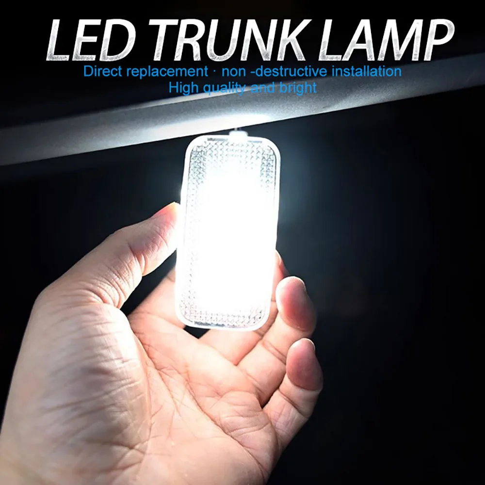 1Pcs Car LED Trunk Luggage Compartment Carge Lamp Inner Trunk