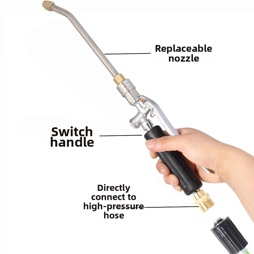 High-pressure Washer Extension Rod For Household Air Conditioner Cleaning Tool Accessories Easy To Install