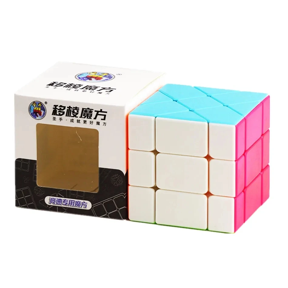 Shengshou 3x3 Windmill Fisher Magic Cube Sengso 3x3x3 Puzzle Twist Cubo Magico Educational Cubes for kids