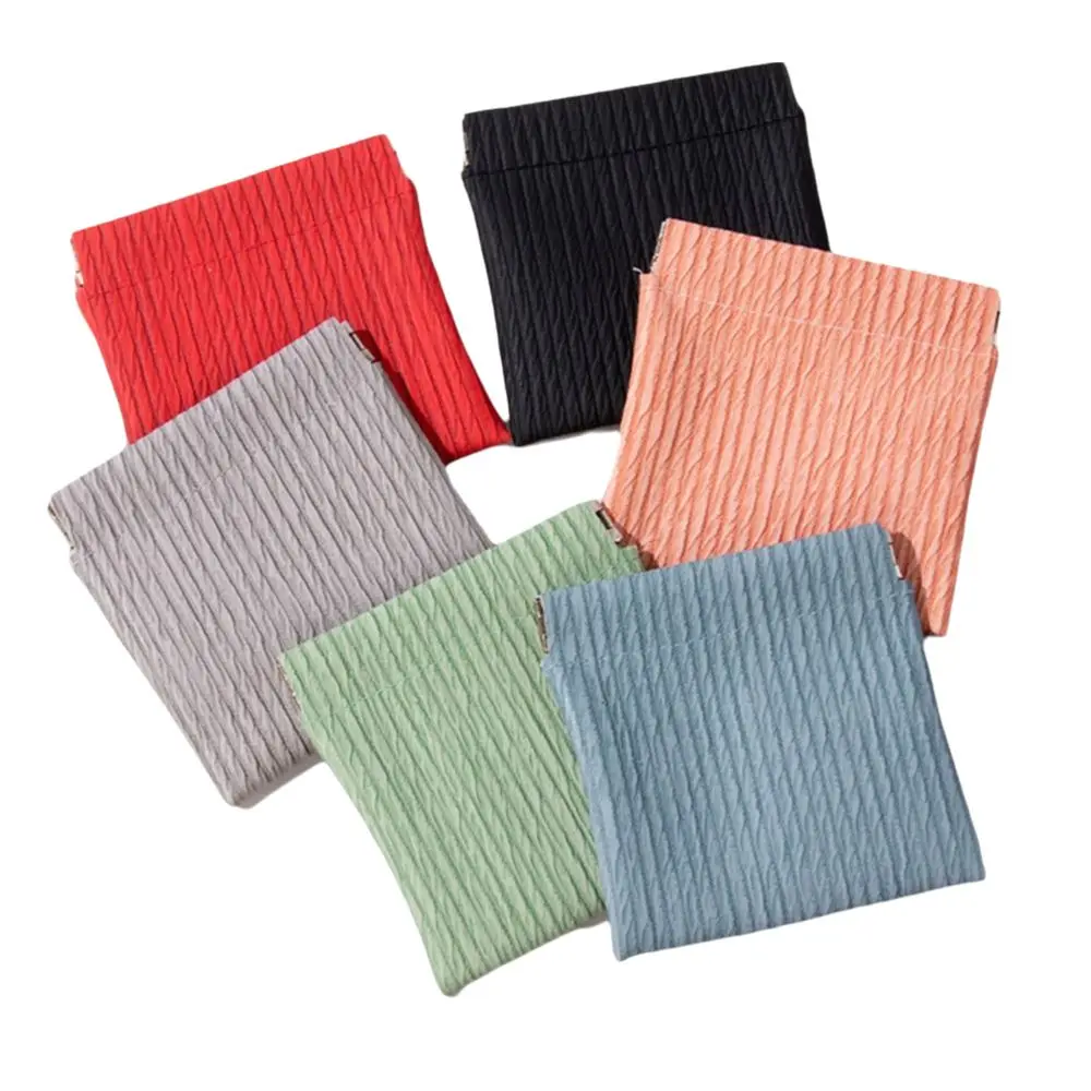 Modna Przenośna Kosmetyczka na Szminkę Mini Podróżna Torebka na Biżuterię Prosta Mała Torebka na Klucze dla Kobiet i Dziewcząt