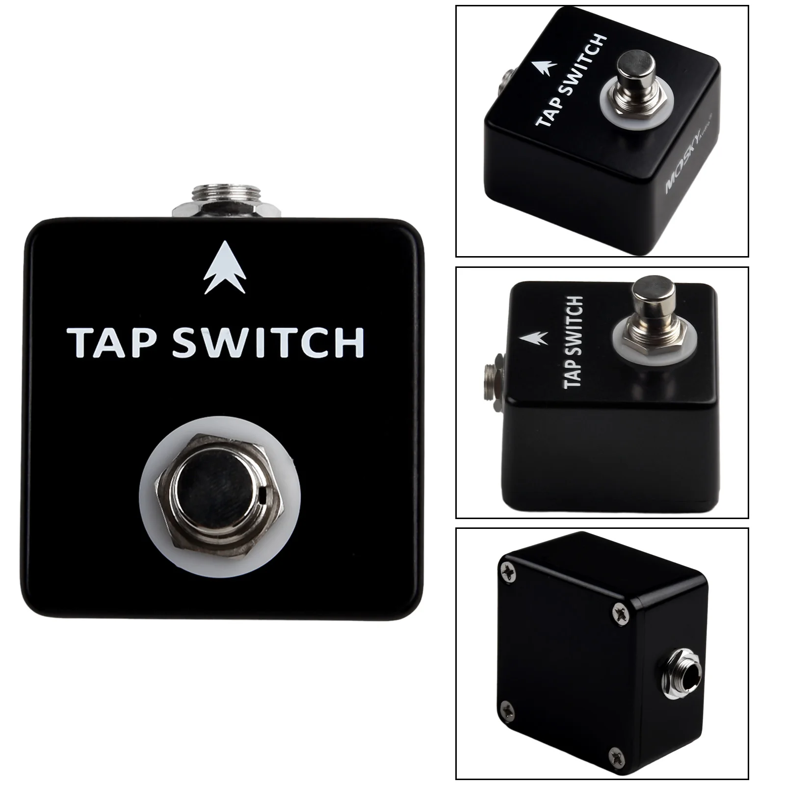 Heavy Duty Tap Switch Pedal, Compatible with Different Guitar Pedals, Ensures Accurate and Consistent Tempo Control