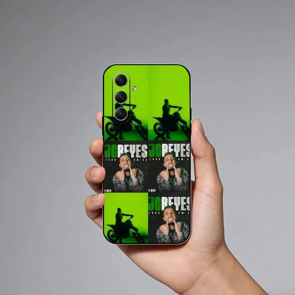 Rapper JC R-REYES Tour Phone Case For Samsung Galaxy A73,21,22,32,71,53,52,51,80,5G Soft Black Cover