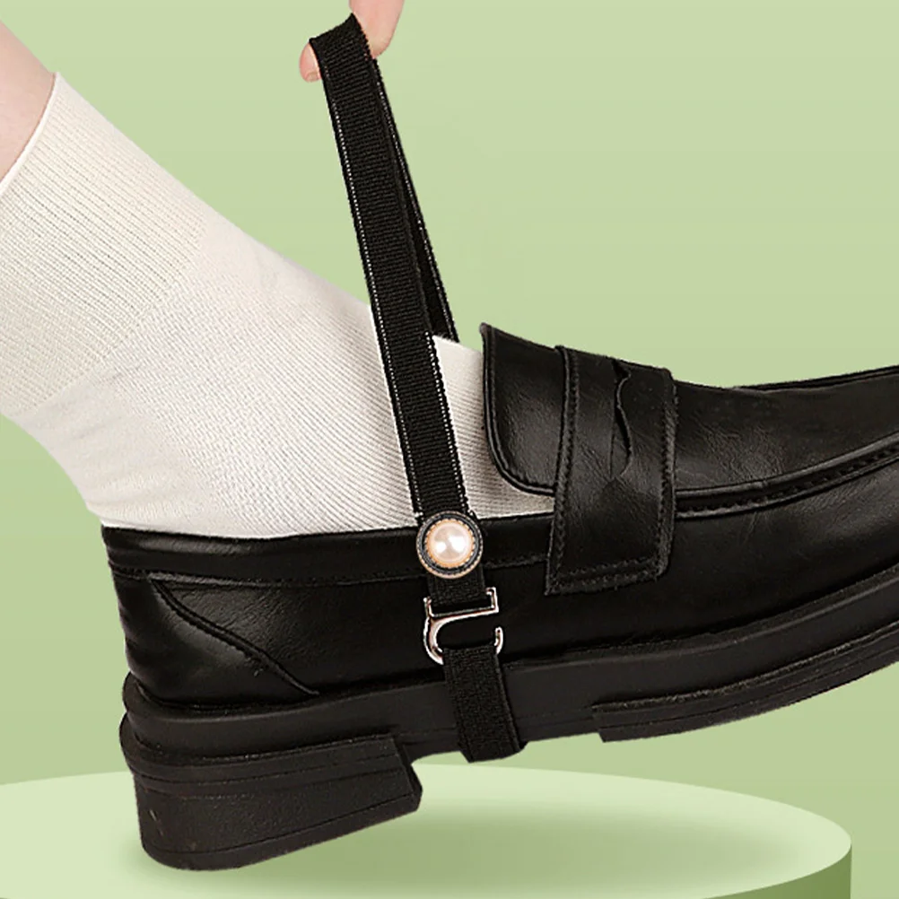 

4Pairs Elegant Ankle Straps Replacement Elastic Straps for Women Heels Stylish Support Shoe Strap for Women Shoes