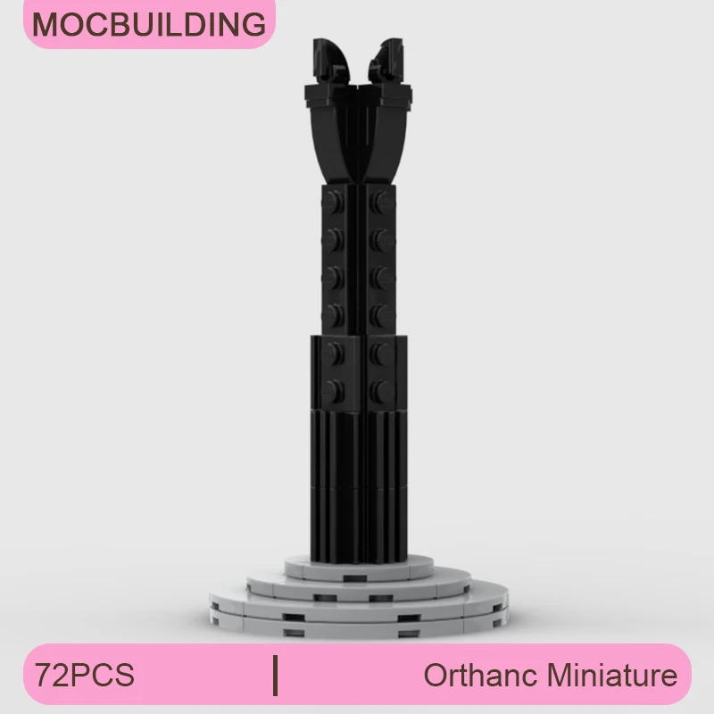 

Orthanc Miniature MOC Building Blocks DIY Assemble Bricks Rings Model Collection Display Creative Educational Toys Gifts 72PCS