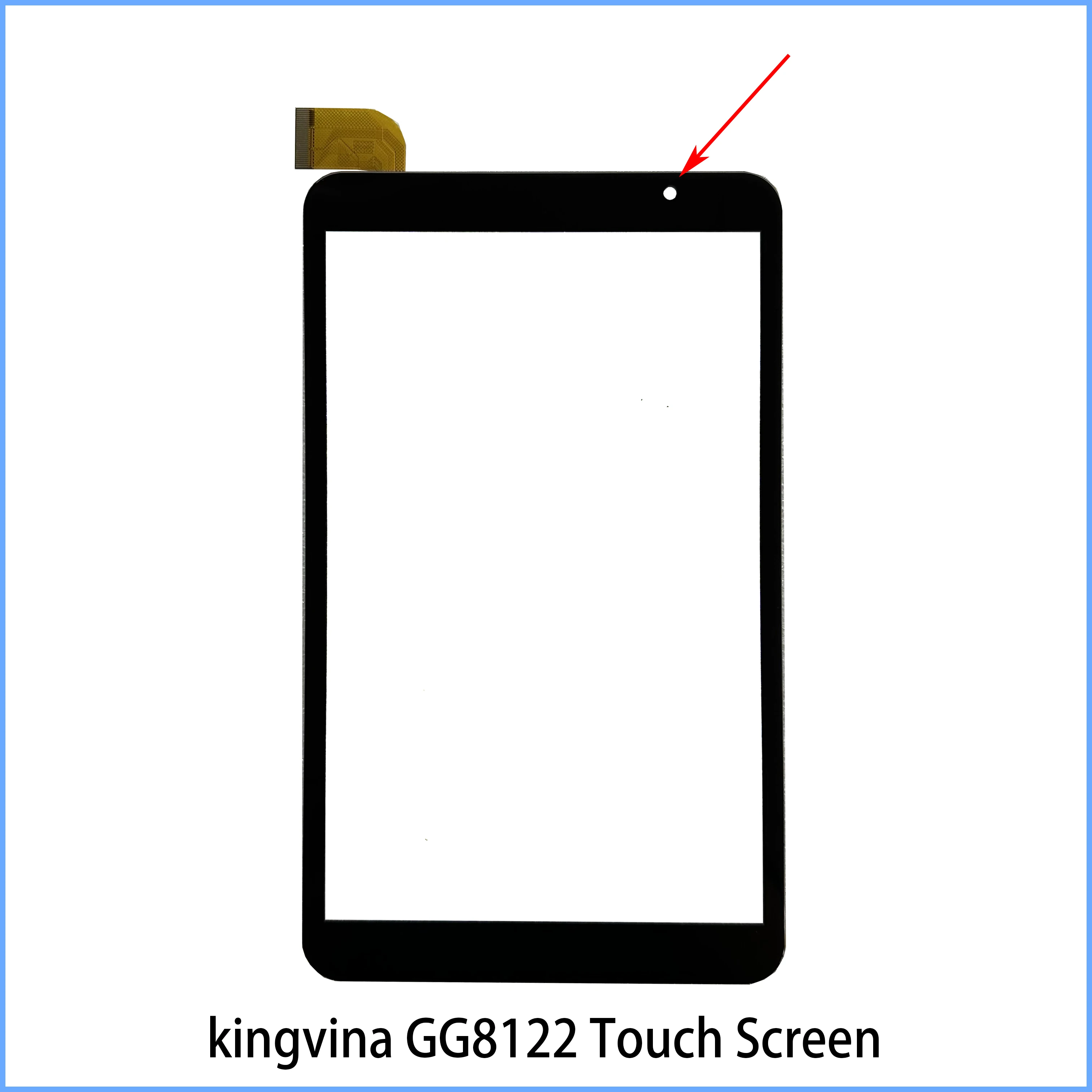 

New For 8 inch kingvina GG8122 Tablet External Capacitive Touch Screen Digitizer Panel Sensor Replacement Phablet Multitouch