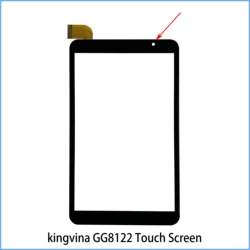 New For 8 inch kingvina GG8122 Tablet External Capacitive Touch Screen Digitizer Panel Sensor Replacement Phablet Multitouch