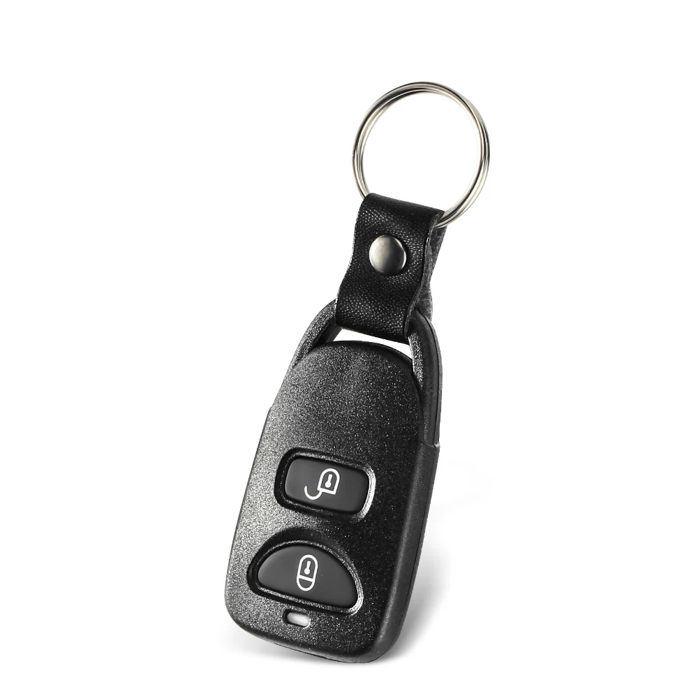 KEYYOU For Hyundai Old Elantra Santa Fe IX25 Tucson No Battery Holder Remote Car Key Shell Case 2/3/4 Buttons