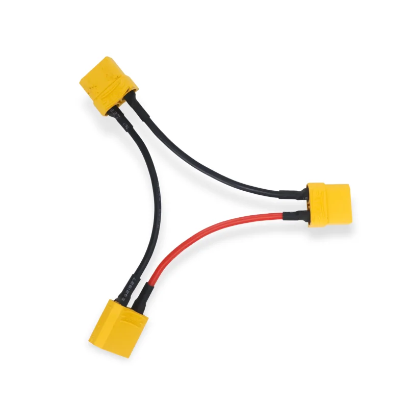 دائم Type1Pcs XT90 موصل قابس ذكر/أنثى 14AWG 10 سنتيمتر سلك السيليكون محول البطارية Y شكل Rc هليكوبتر كابل التوصيل #2