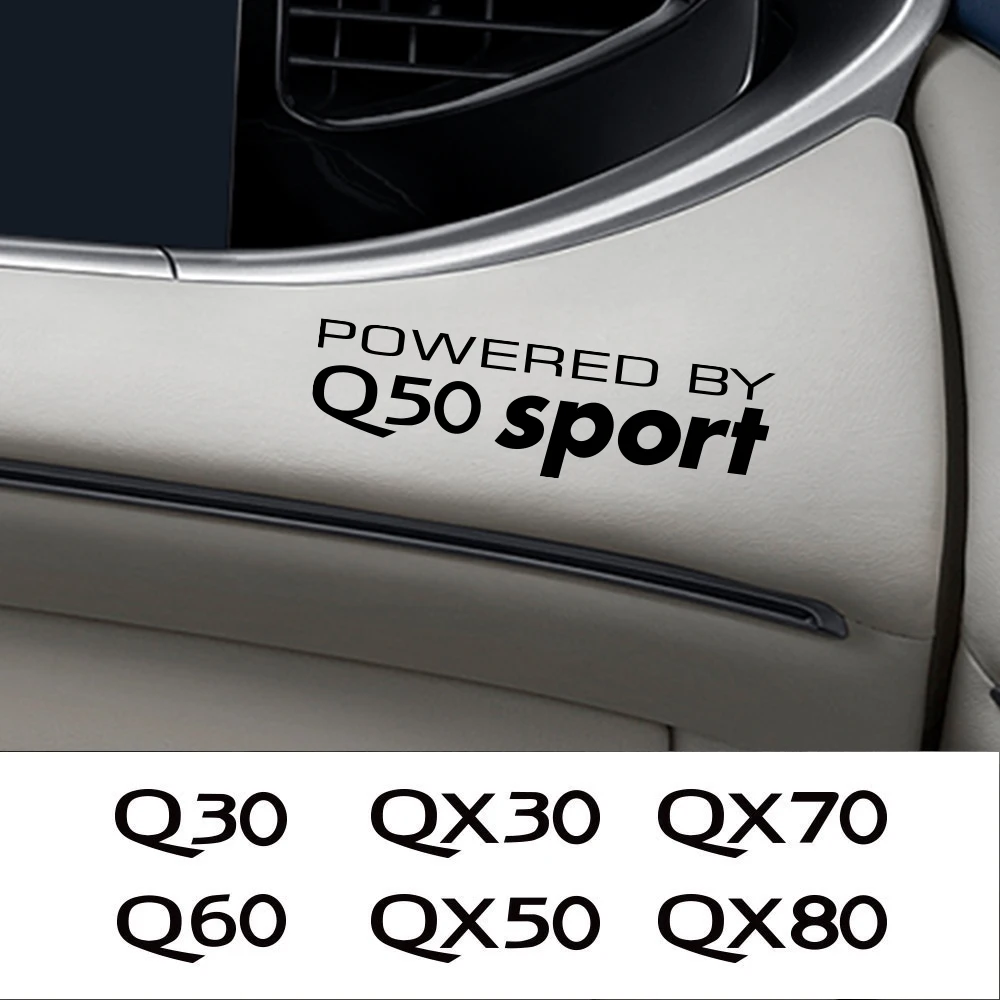 Car Central Control Sticker For Infiniti Q50 Q60 IPL QX60 QX70 QX50 QX30 Q30 QX80 Q70 Decor Decal Vinyl Sticker Auto Accessories