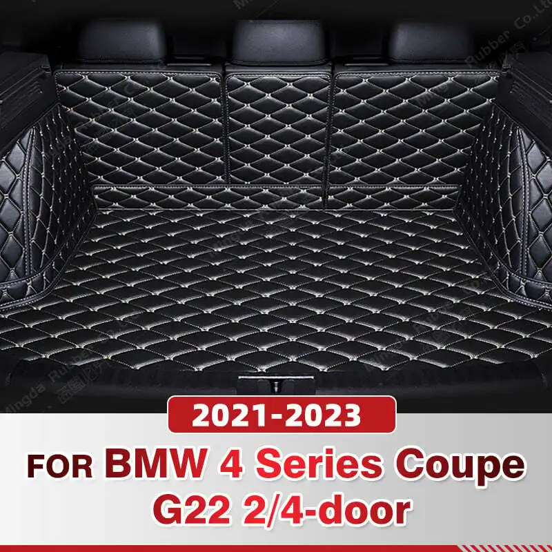 

For BMW 4 Series Coupe 2-Door G22 2021 4-Door 2022 2023 Auto Full Coverage Trunk Mat Car Cargo Liner Interior Accessories