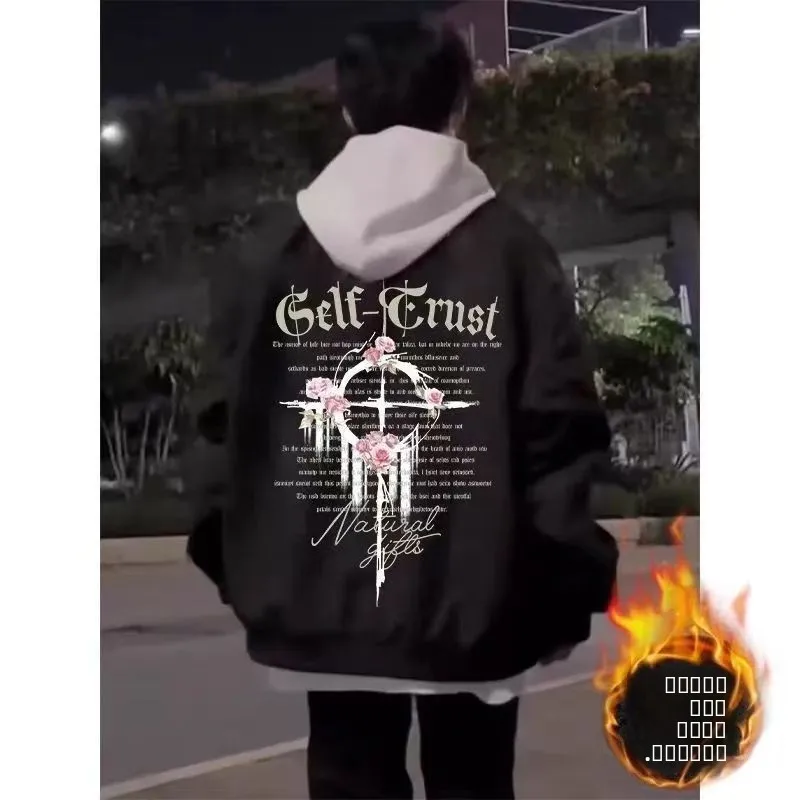 

Мужская куртка-пилот большого размера в американском стиле High Street Bla Thiened Baseball Sle Faion, городская хлопковая куртка на осень-зиму