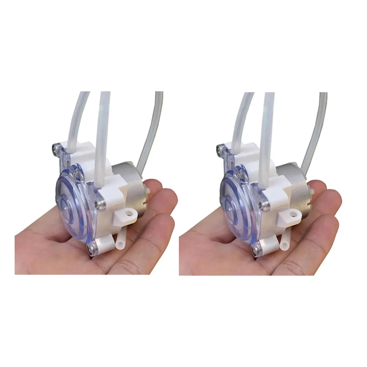 AA98 Micro-Peristaltic Pump DC 6V-12V,High Precision Dosing Pump,Water Liquid Squeeze for Lab,Ink Sampling,500 Geared Motor