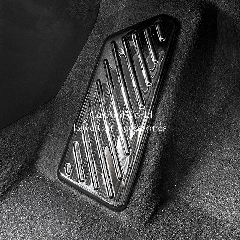 Stainless Steel Rest Pedal Left Foot Plate Protector Cover Garnish Trims Car Moulding Accessories For Honda CRV CR-V 2017-2023