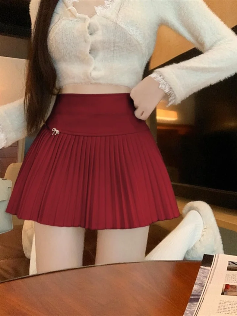 

High Waist A-Line Skirt Women's Winter New Sle Slimming ort Skirt Korean Sle f Body Skirt f Skirt ort Skirt