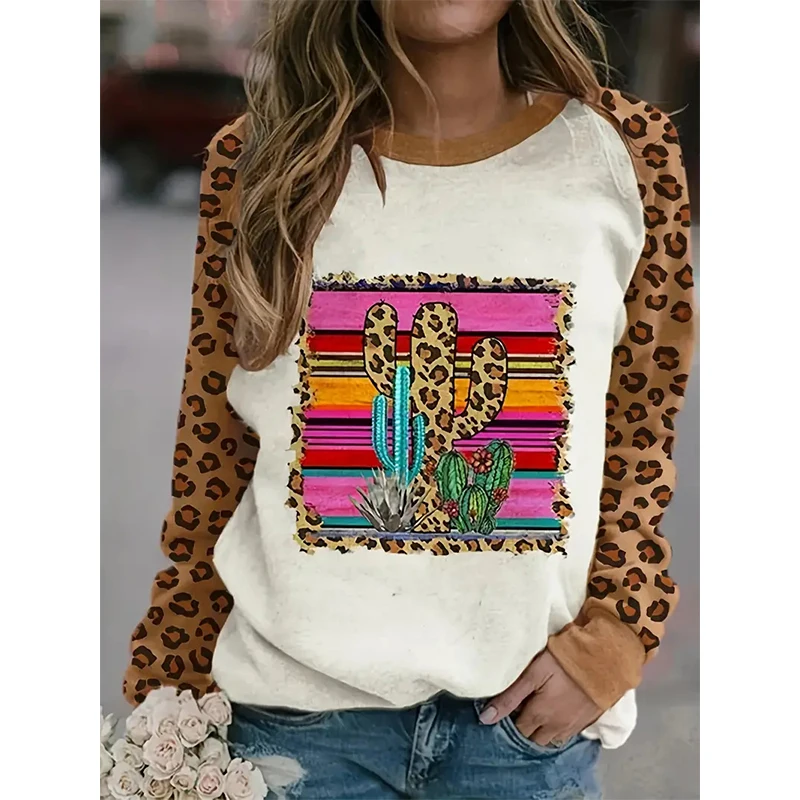 Western Aztec Ethnic Style Indians Sweatshirts Horse 3D Print Retro Hoodies Women Hoodie Oversized Pullovers Woman Tops Clothing