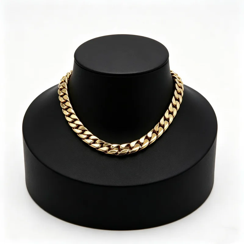 KALEN Shiny 17mm Stainless Steel Cuban Link Chain For Men Hip Hop Heavy Curb Necklace Fashion Jewelry Party Boyfriend  Gifts