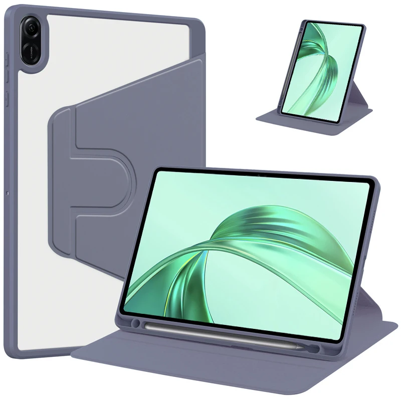 360° Rotation Case for Honor Pad X8b Case with Pen Holder for Huawei Honor Pad X8b NDL2-W09 11'' Cover Horizontal/Vertical Stand