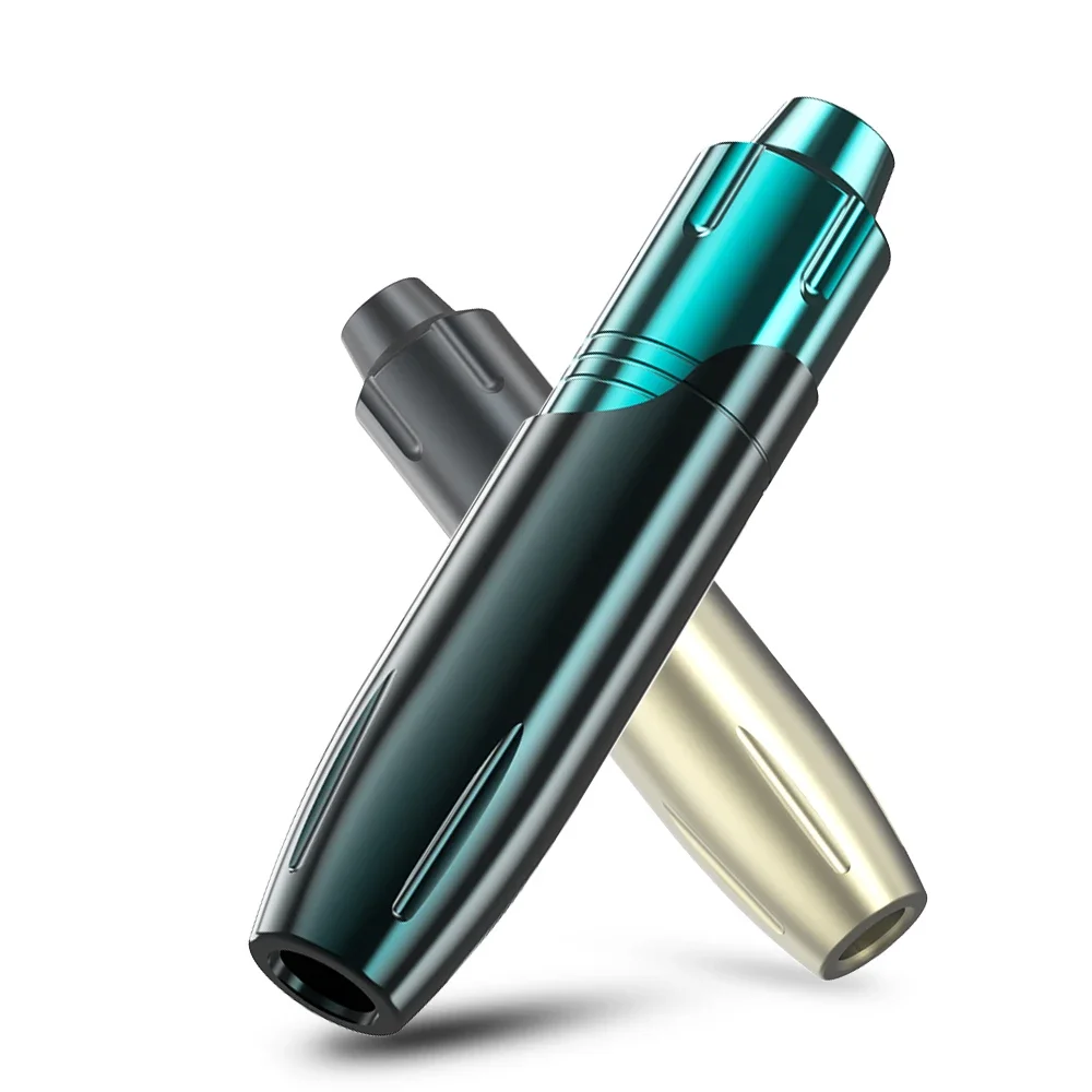 Motor Tattoo Pen RCA Connector Glossy Blue/Fine Sand Black Higher Quality For Permanent Makeup Tattoo Gun Supplies