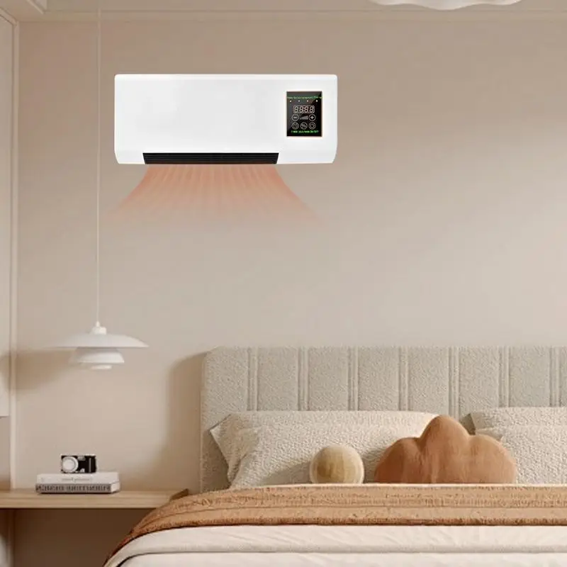 Wall Mounted Air Conditioner For Bedroom Wall Mounted Air Conditioner Quick-heating Air Cooling Heating Conditioner Smart