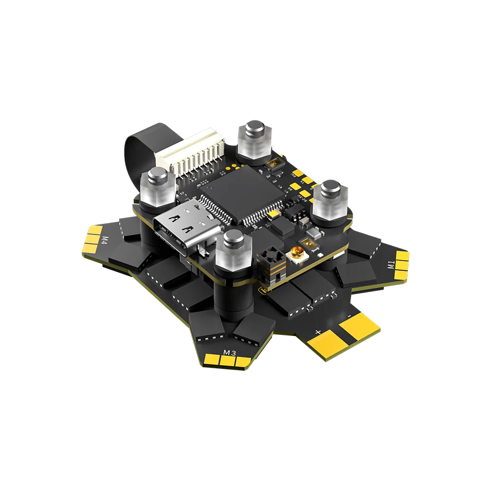 iFlight Borg 5S RX Stack with Borg 5S RX Flight Controller FC  / Borg 60R ESC for FPV Racing Parts