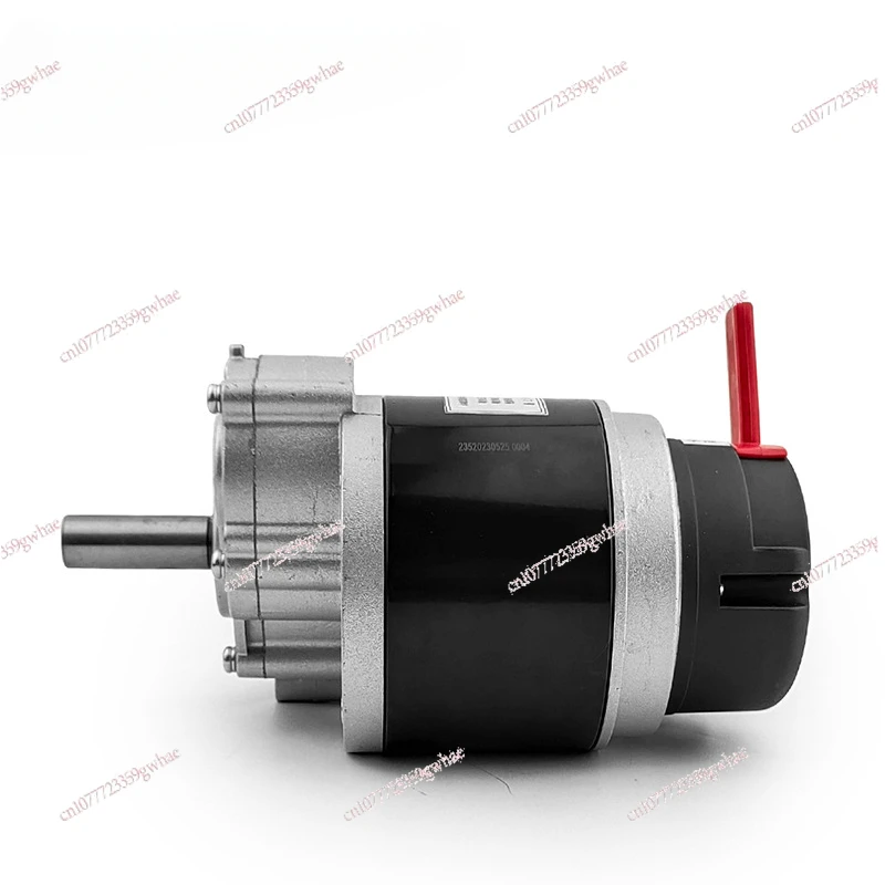 24V 350W Unite Gear Brushed Motor Electromagnetic Brake 17mm Shaft 4 Pin