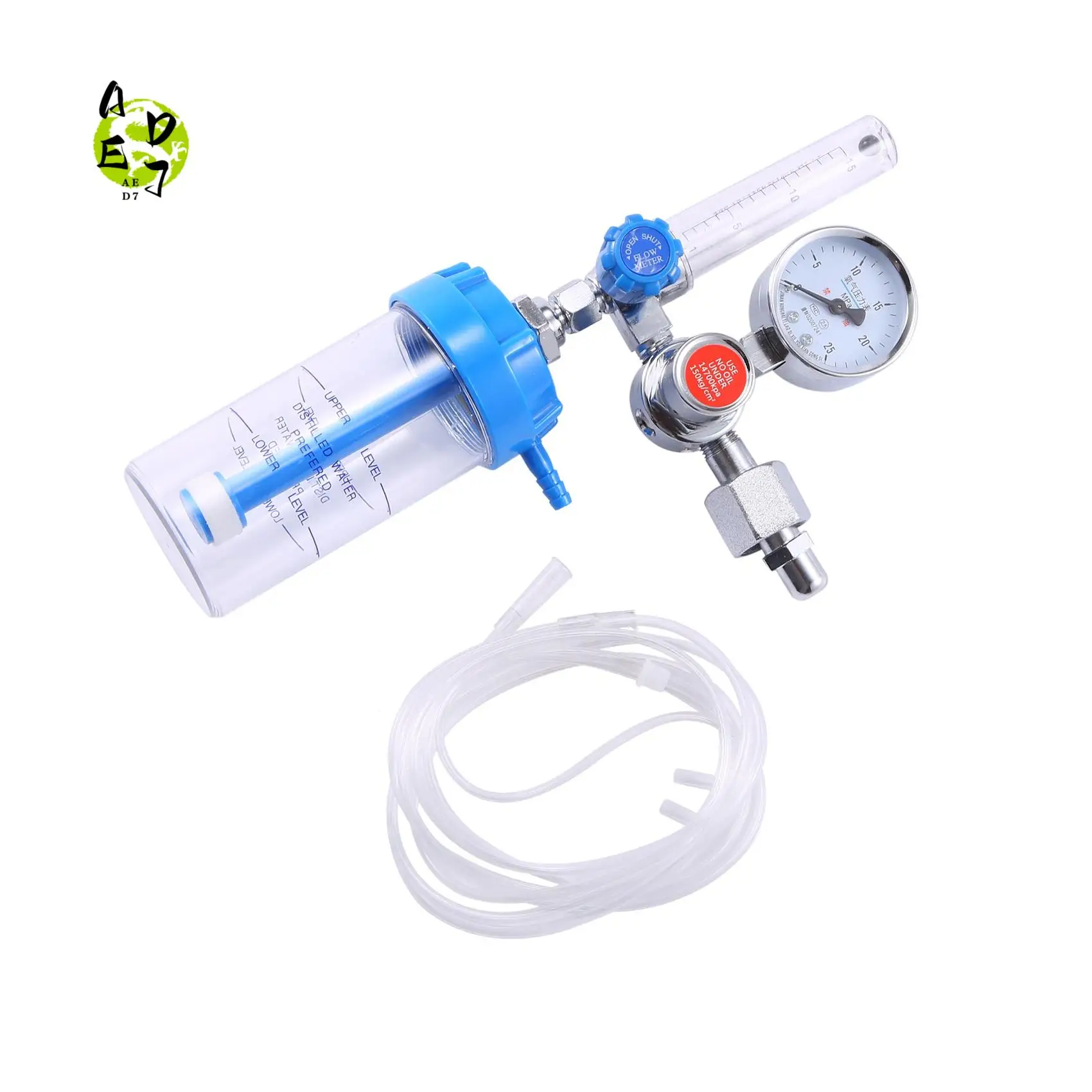 

AED7-Oxygen Meter YH.YX11A Buoy Type Oxygen Inhalator Meter Pressure Reducing Valve Pressure Regulator G5/8