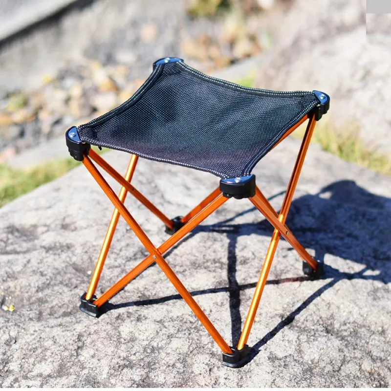 Vilead Ultralight Stools Aluminum Alloy Fishing Chair Foldable Portable Durable Camping Gears Hiking Outdor Picnic Tools Travel