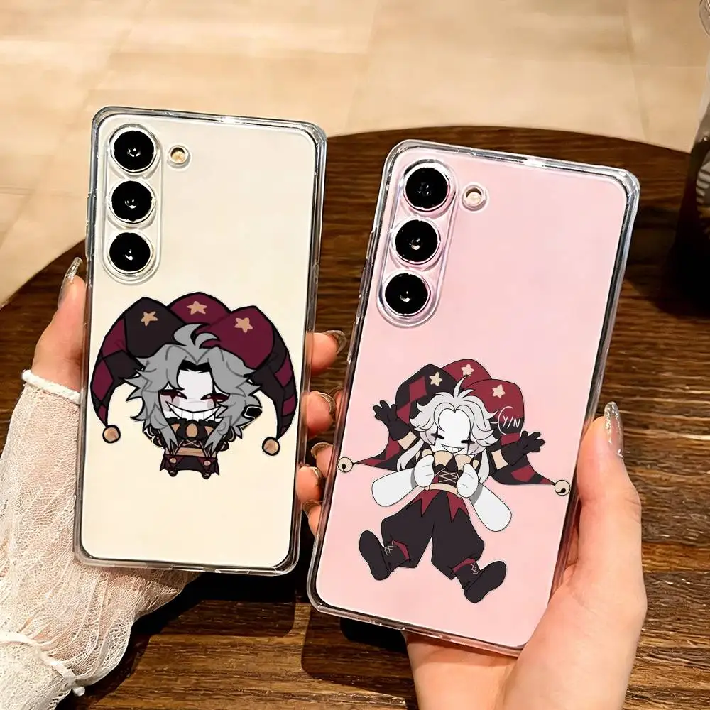 

Cute J-Jester the F-Freak CircuS Phone Case For SamsungA10 A12 A31 A40 A70 Transparent Cover Case