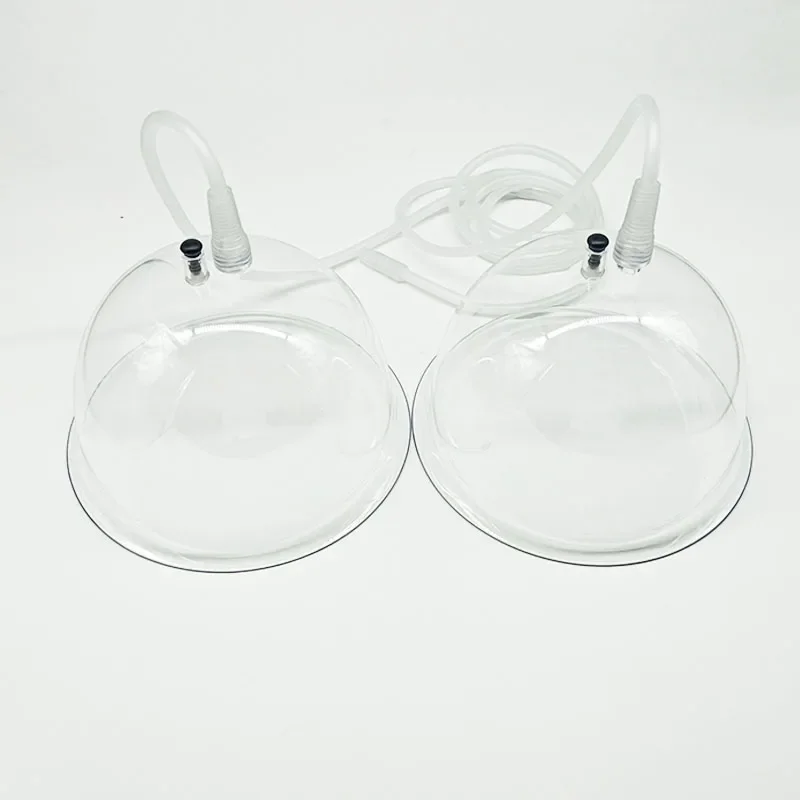 1pair Large Vacuum Suction Cup Buttock Enhancement Body Contour Shaping Breast Enhance Plastic Hip Lifting Pump Cupping Up Jar - view 4