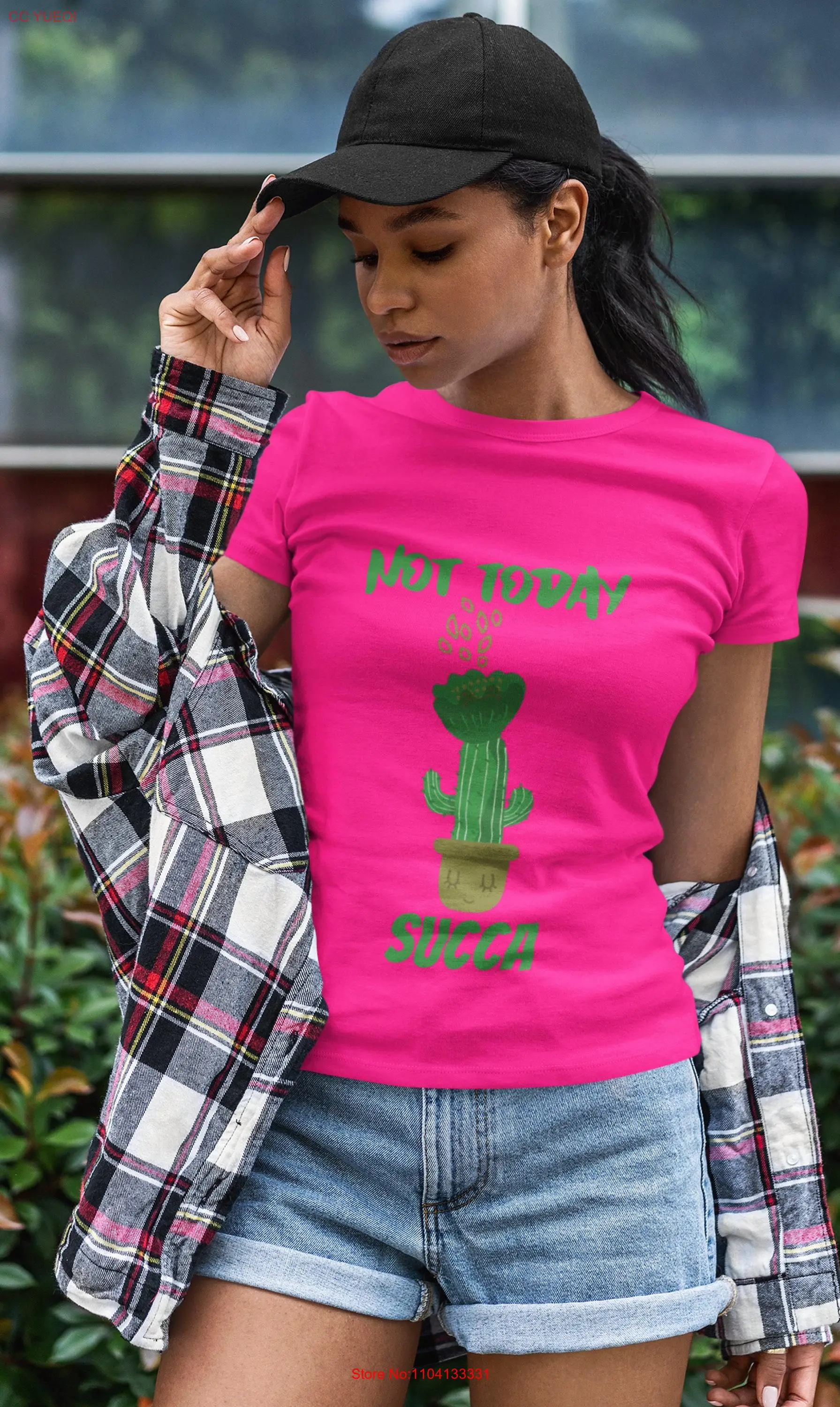 Not today succa T shirt cactus succulenT funny hoodie crazy plant lady what the fucculent gifts long or short sleeves