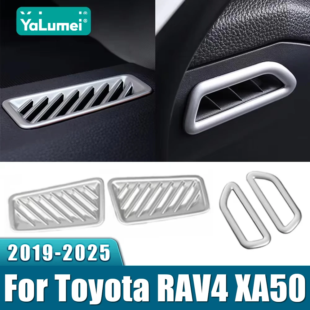 Für Toyota RAV4 XA50 2019 2020 2021 2022 2023 2024 2025 Hybrid Auto Armaturenbrett Seitenlüftungsgitter Rahmenverkleidung