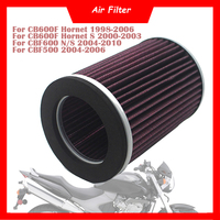 Motorcycle Engine High Flow Non-woven Fabric Air Filter Cleaner Intake Element For Honda CB600F Hornet CBF600N CBF600S CBF500