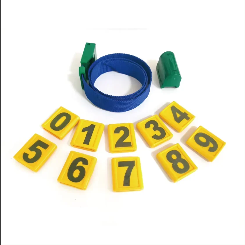 

Регулируемый браслет для богослужения животных, крупного рогатого скота, овцы, козла, козла, шейный ремешок с номером