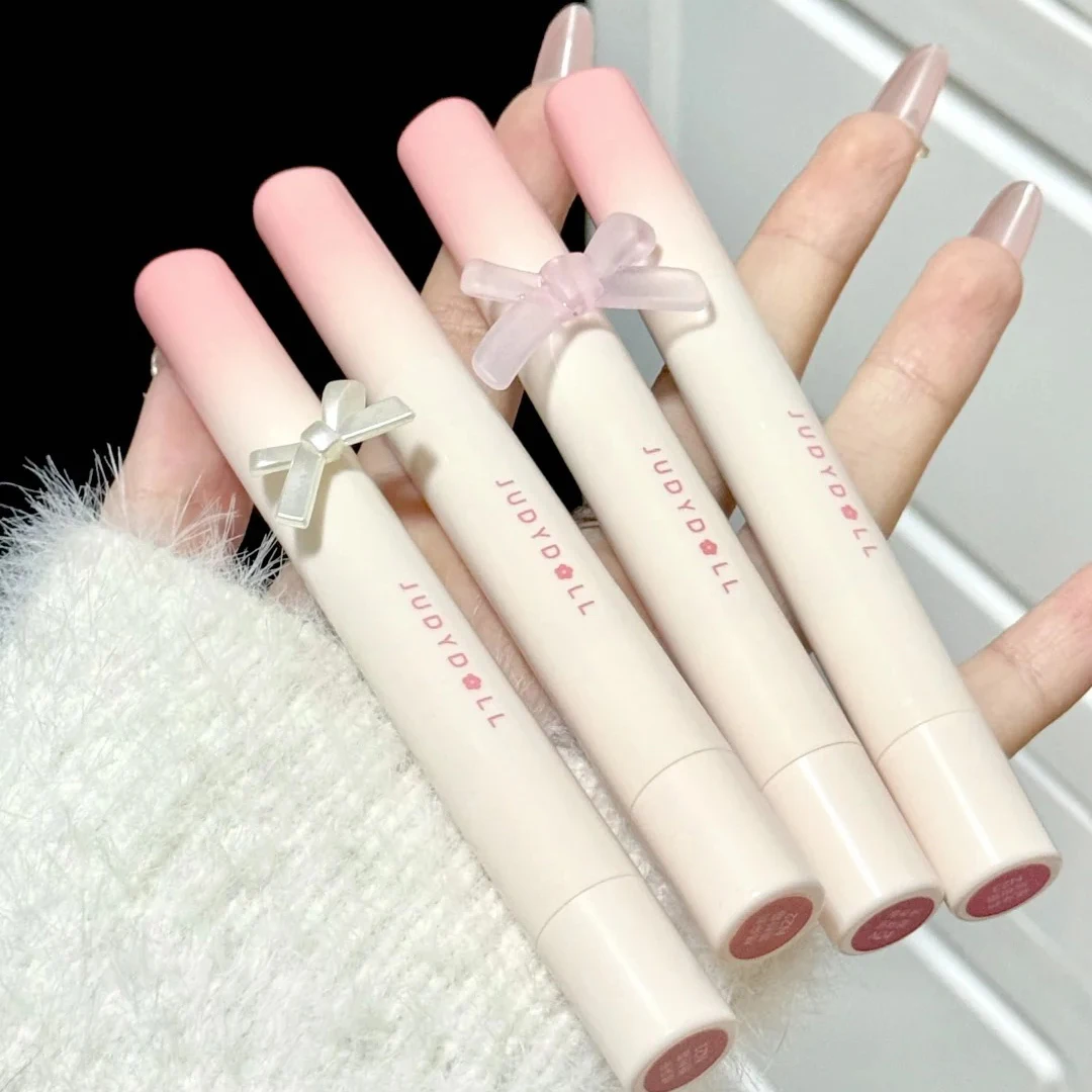 Juduo Lip Mud Copo Antiaderente de Longa Duração Matte Lip Gloss Lip Stain Veludo Hidratante À Prova D 'Água Macio Cremoso Batom Líquido