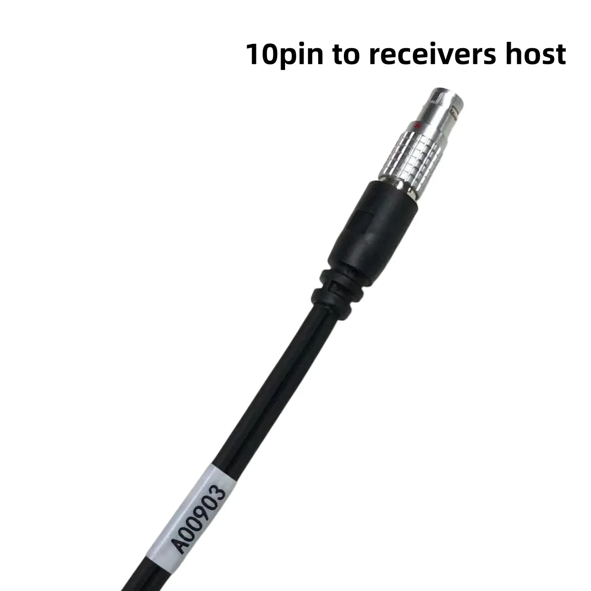 A00903 POWER CABLE CHCNAV GPS RECEIVERS EXTERNAL 12V DC CAR BATTERY CABLE 10PIN TO ALLIGATOR CLIPS