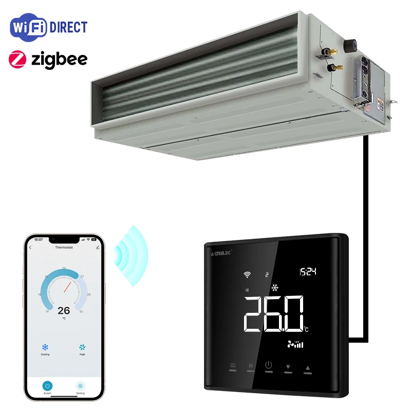 ZigBee Toshiba Wifi Air Central aria condizionata pannello di controllo scheda VRF Tuya Smart AC termostato