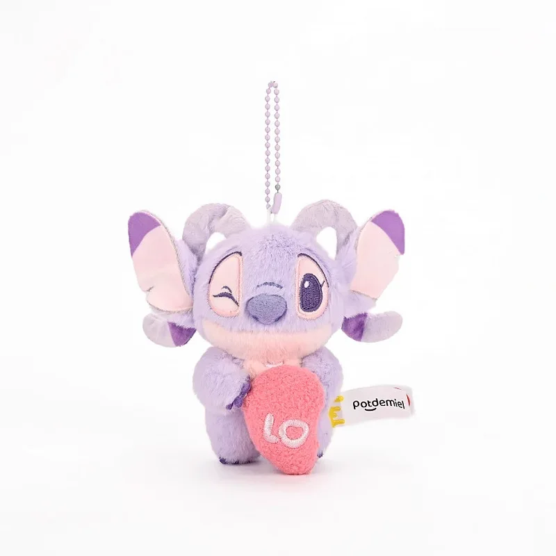 Disney'S Best-Selling Cute Stitched Love Hug Declaration Set Pendant Couple Backpack Pendant Keychain Pendant