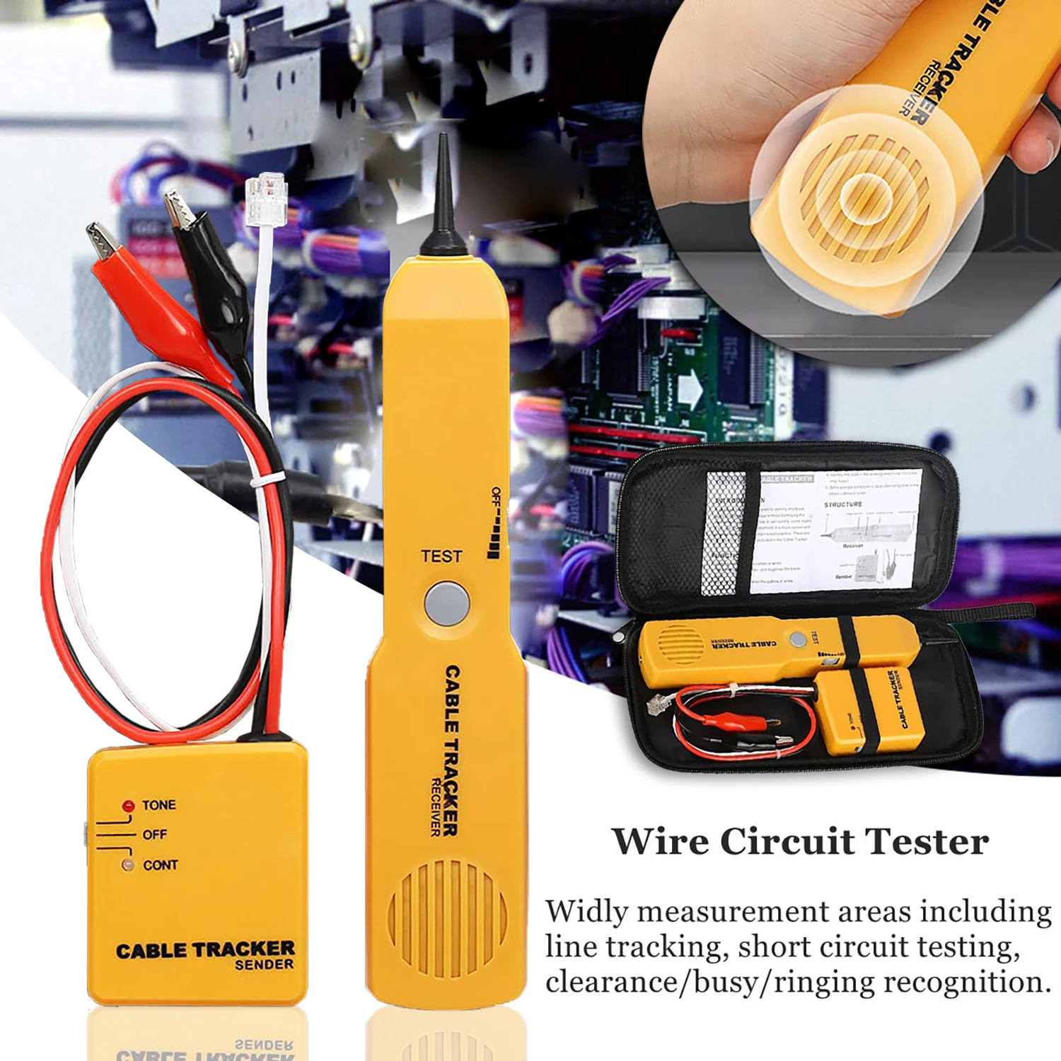Line Tracking mit dem Wire Tracer Tone Generator: Praxisnahe Lösung für Elektriker und Netzwerktechniker