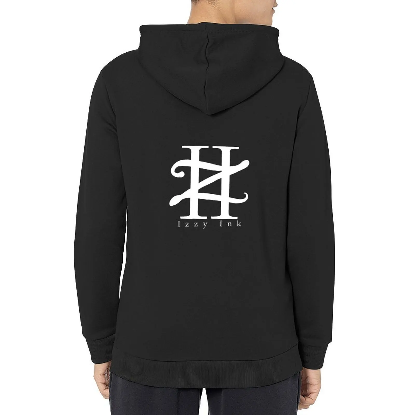 

Izzy Ink in White Hoodie men wear mens clothes autumn jacket men fashion men men's hoodie sweatshirt