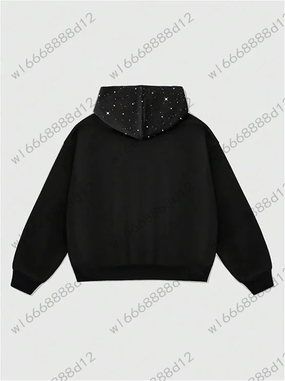 Y2K Zip Up Hoodie Men Vintage Graphic Print Streetwear Hip Hop Oversized Long Sleeve Hooded Sweatshirt Casual Jacket