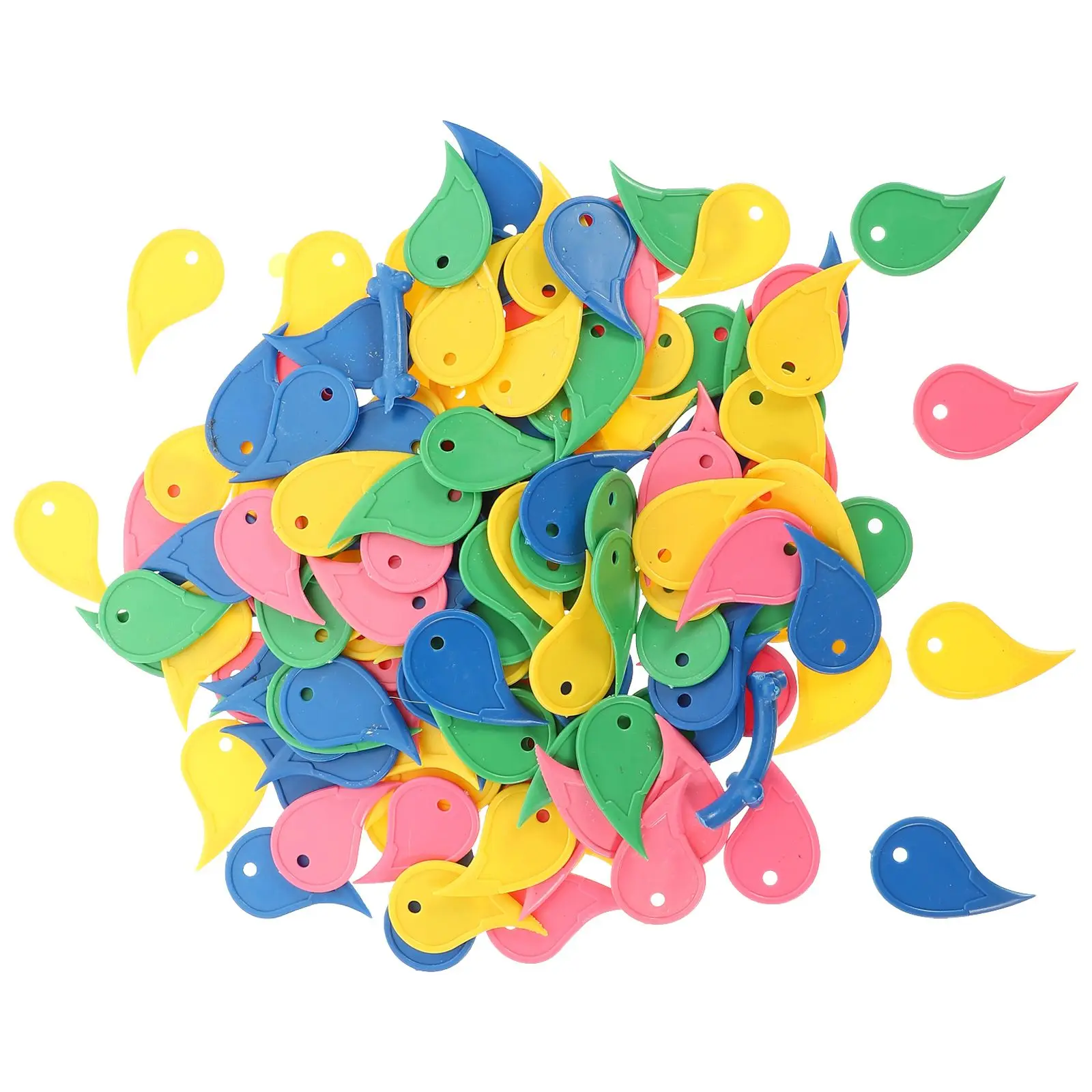 500 Pcs Envelope Opener Portable Plastic Multifunction Opening Tools Office