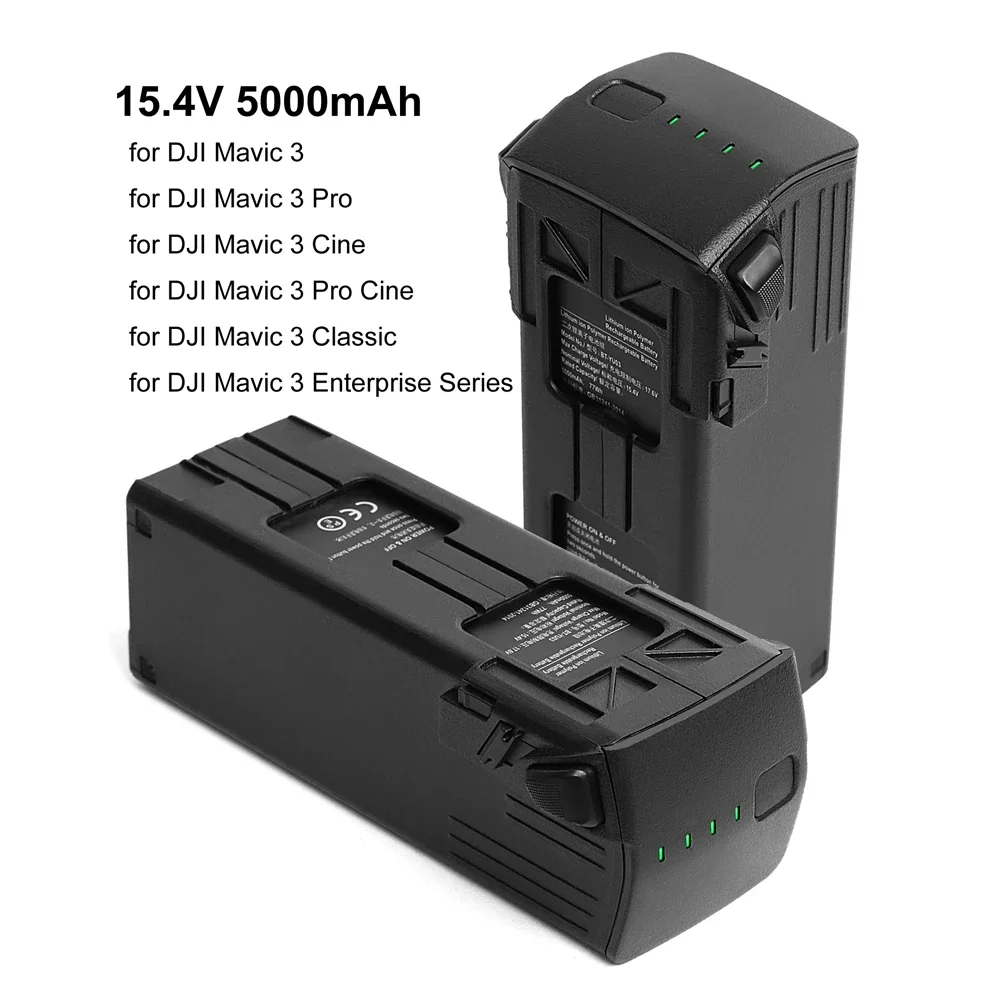 

Для DJI Mavic 3 серии дронов полет батареи 5000mAh 15.4V Mavic 3 Pro Интеллектуальный Полет Замена Батареи Дрон Аксессуары