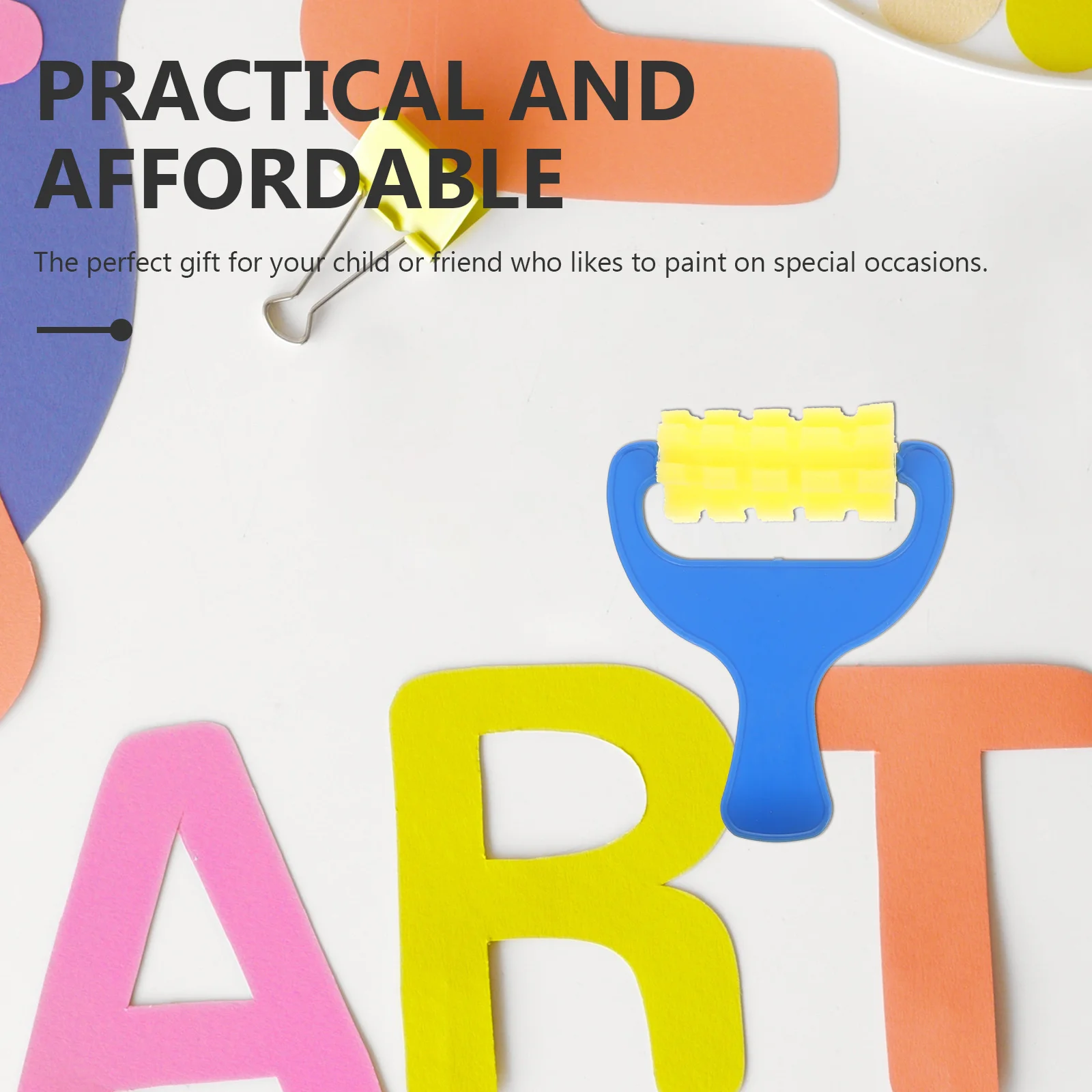 

12 Pcs Sponge Brushes Painting Roller Sponges for Rollers Childrens Learning Preschool