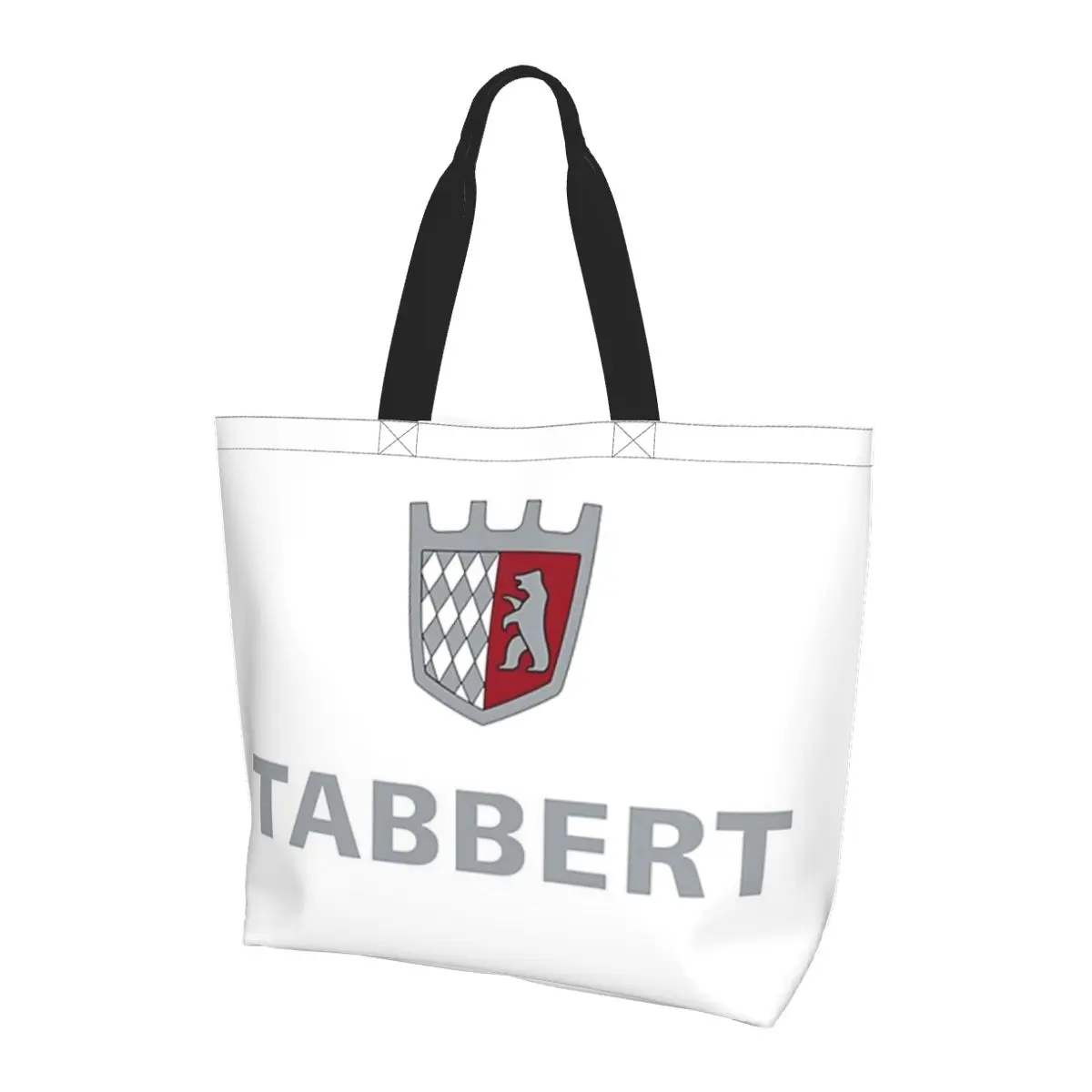 

Tabbert Caravan Shopping Tote Bag Canvas Large Capacity Shoulder Bags Shopper Grocery Handbag for Women